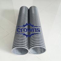 China 316 316L stainless steel thread adapter connection wedge wire screen filter cartridge wedge wire sreen pipe on sale