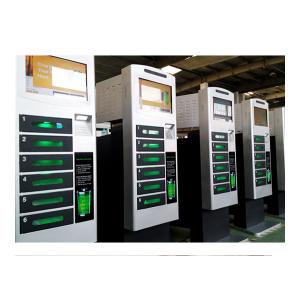 China 19 LCD Charging Stations For Cell Phones , Mobile Charging Station Kiosk supplier