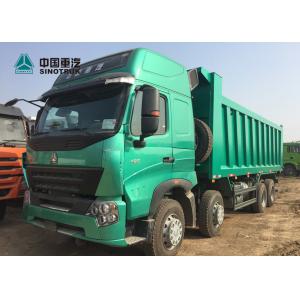 China Euro 4 420HP High Roof Cab HOWO A7 Dump Truck With Double Bunker For Phillipine supplier