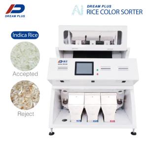 China 3 Chute Rice Color Sorting Machine 192 Channels With CCD Camera wholesale
