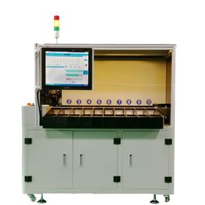 China Cylindrical Lithium Battery Equipment , 10 Channel Automatic Sorting Machine supplier