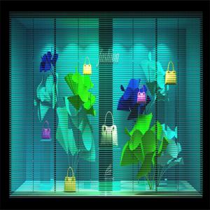 China RGB LED Grille Display High Transparency 500cd Indoor Advertising LED Display Screen wholesale