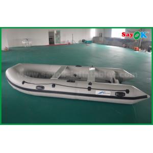 China 2m Pvc Fabric Rib Zodiac Mini Inflatable Fishing Boat with Electric Motor supplier