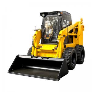 Heavy Duty Powerful  Compact Skid Steer Loader 850kg Operating Load  HTS60