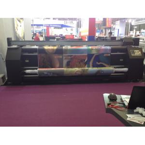 China 100% Polyester Digital Fabric Printer / Sublimation Flag Printing Machine supplier