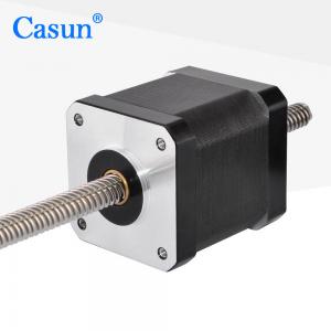 China 48mm Body 450mN.M Non Captive Stepper Motor Tr5*2 NEMA 17 For Medical Instruments supplier