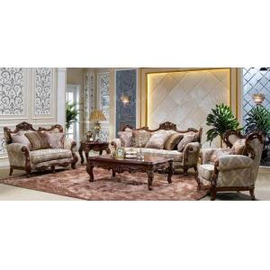 5 Piece Maharaja Luxury Living Room Furniture European French Wood Carving Sofa Set