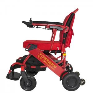 China Medical Equipment Light Weight Classic Foldable Electric Wheelchair supplier