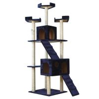 China Pet Supplies Four Poster Cat Bed Toy Cat Climbing Frame Cat Scratch Board Cat Tree Cat Hammock on sale