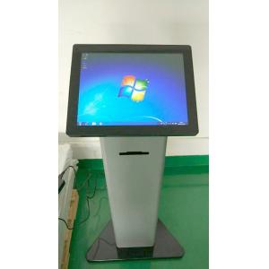 15.6 Inch Self Service Kiosk PC Capacitive Touch Screen With Printer / Card Reader