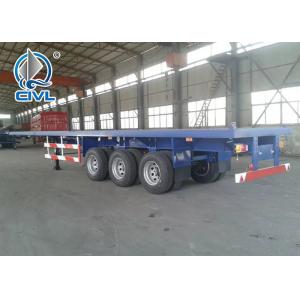 China 40 Feet Flatbed Semi Trailer With 3 Axles, Semi Trailer Truck from China supplier