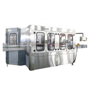China Rotary capper SUS304 Automatic Soda Filling Machine With Touch Screen supplier