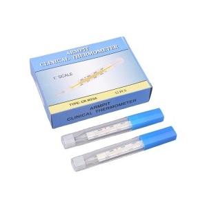 Large Screen Body Temperature Armpit Glass Mercury Thermometer For Home Health Care Product