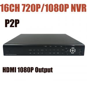 China 1080P 720P Recording 16CH CCTV NVR for IP Camera Onvif P2P Cloud Support 2*4TB HDD Onvif H.264 Network Video Recorder supplier