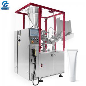 China Hand Cream Face Cleanser Toothpaste Plastic Tube Filling And Sealing Machine supplier