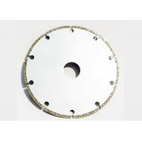 China 8 Inch Silver Color  For Cutting Graphite Electroplated Diamond Saw Blade Disc on sale