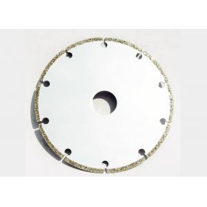 China 8 Inch Silver Color  For Cutting Graphite Electroplated Diamond Saw Blade Disc supplier