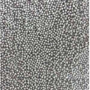 High Density Rounded Zinc Metal Granular With Hardness 35 - 55HV Granulated Zinc