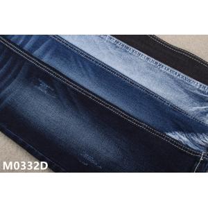 10.5 Oz Lightweight Dark Blue Cotton Organic Stretch Denim Fabric For Men Garments