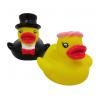 Decorations Yellow Floating Duck Toy / Floating Rubber Ducks Phthalate Free