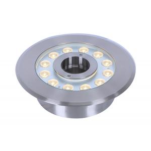 China RGB Recessed Underwater LED Lights / Waterproof LED Pool Light For Fountains supplier