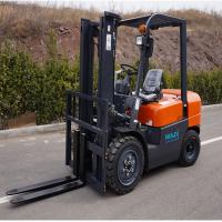 China Full Free Mast Diesel Forklift Truck with Automatic Transmission Type on sale