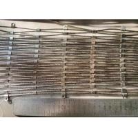 China Silver SUS304 Stainless Steel Balustrade Mesh Easily Assembled Anti Corrosive on sale