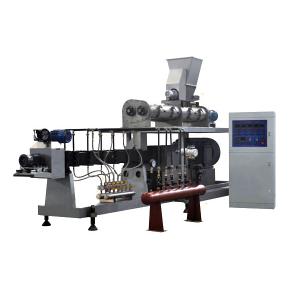 China 200kg/h fully automatic fish farm floating fish feed extruder machine  in India supplier