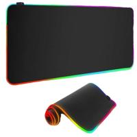 Nonslip RGB Gaming Wireless Charger Corporate Gift Reusable Natural Rubber Mouse Pad