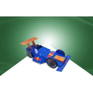 China Paper Cardboard Point Of Sale Display Stands Display Models for RED BULL Racing Car wholesale