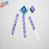 5 W / mK blue-violet Thermal Silicone rubber pad thermal Gap Filler with 50