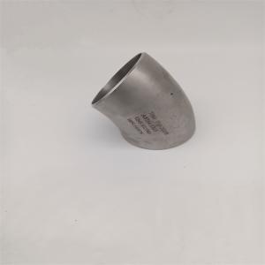 China 45 Degree Lr 8 Sliver Elbow Wphy56 Wphy60 Sch40 Female Pipe Fittings supplier