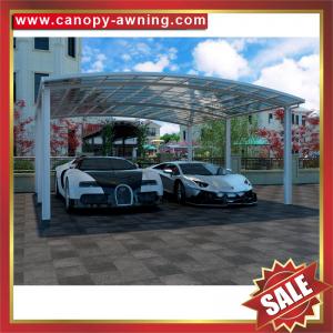 outdoor backyard aluminium polycarbonate parking carport garage car shelter canopy awning for sale