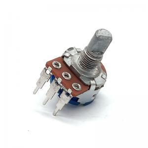 150V AC 500k Potentiometer With Switch 15mm 3 Position Mixer Console