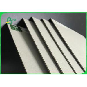 China Hard Stiffness 0.9mm 1.2mm 1.4mm Grey Chipboard In Sheet For Box Packaging supplier