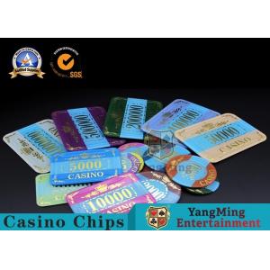 China Casino de acrílico de mármol Jetons de la resistencia de Crystal European Casino Poker Chips/de desgaste supplier