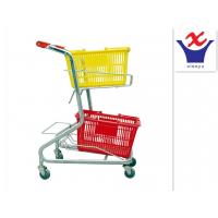 plastic shopping rolling basket,supermarket and gracy basket