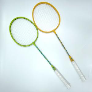 China OEM One Piece Aluminium Badminton Rackets With Cover Suitable supplier