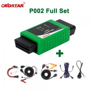 OBDSTAR P002 Adapter Full Package with TOYOTA 8A Cable + Ford All Key Lost Cable + Bosch ECU Flash Cable Work with X300
