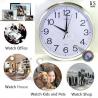 Wifi Spy Camera Wall Clock Wireless Full Hd 1080P Hidden Video Recorder Spy