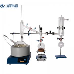 China Essential Oil Lab Short Path Distillation Unit 5L Heating supplier