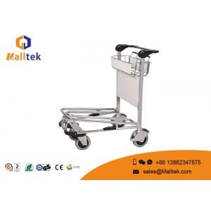 Lightweight Airport Luggage Trolley Foldable Travel Passenger Airport Push Cart