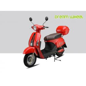 50km/H Vespa Type Electric Scooter Pedal Assisted 10 Inch Tires With Drum Brake