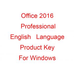 China English Language Ms Office Professional 2016 Product Key For Windows supplier