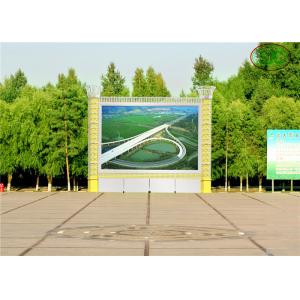 China P10 affichage à LED multi extérieur IP65 imperméable de la couleur RVB, Annonçant l'écran de LED supplier