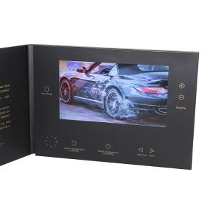 China VIF Free Sample Limited promotional  lcd 7 inch HD Screen video brochure with  5 folder buttons and  Magnetic switch supplier