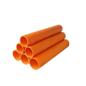 MPP Material Electrical Conduit Plastic Pipe Corrosion Resistance Flexibility