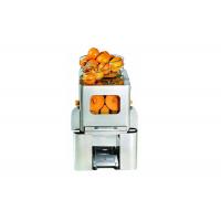 China Mini Electric Commercial Orange Juicer Machine Automatic Feeding Stainless Steel Body on sale