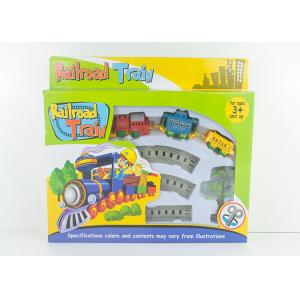 China Mini Wind Up Classic Train Set Kids Toy Vehicles with Railway Track 8 Pcs supplier