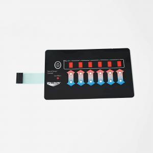 12V Durable LED Membrane Switch IP67 Rated Dustproof Waterproof